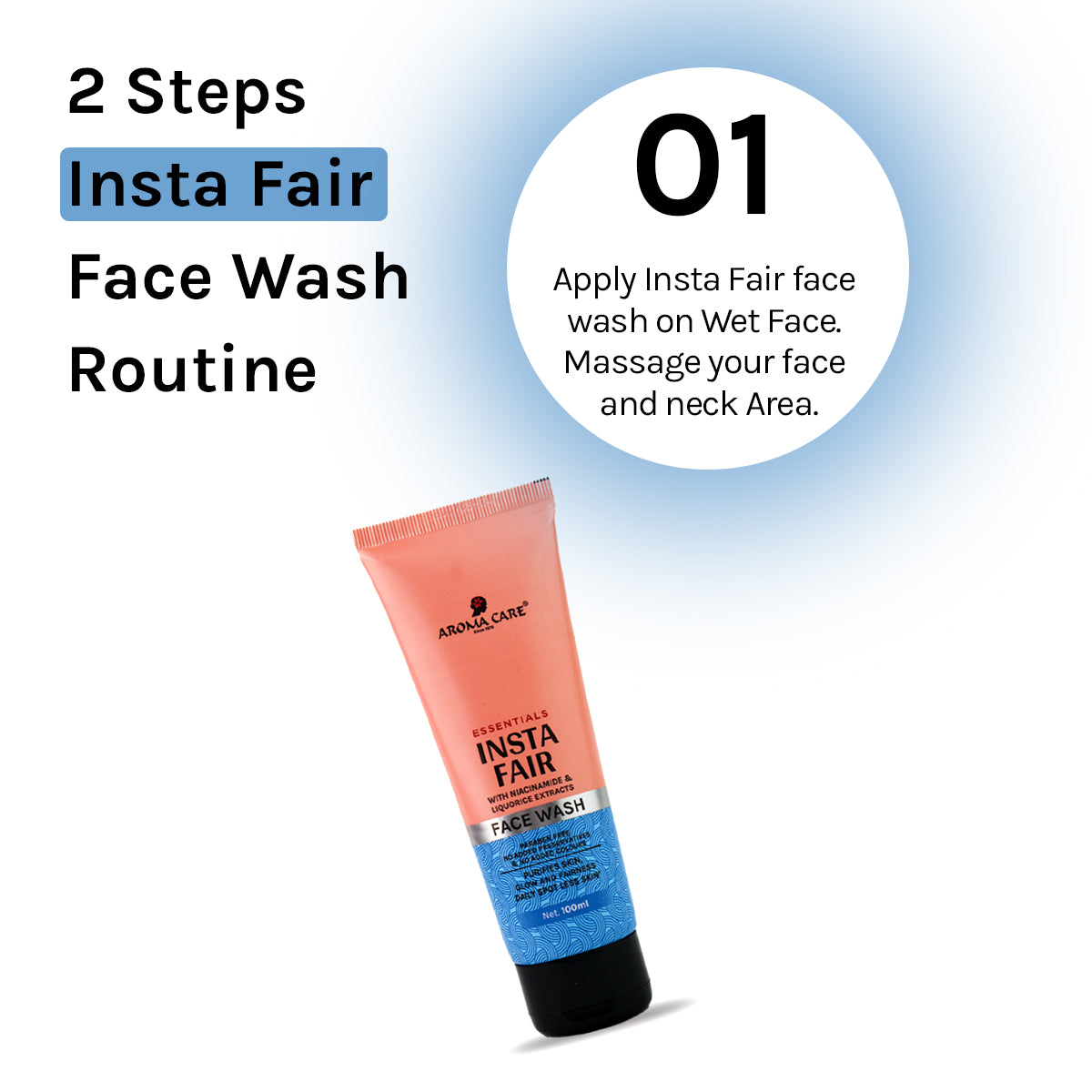 Insta Fair Face Wash 100ml