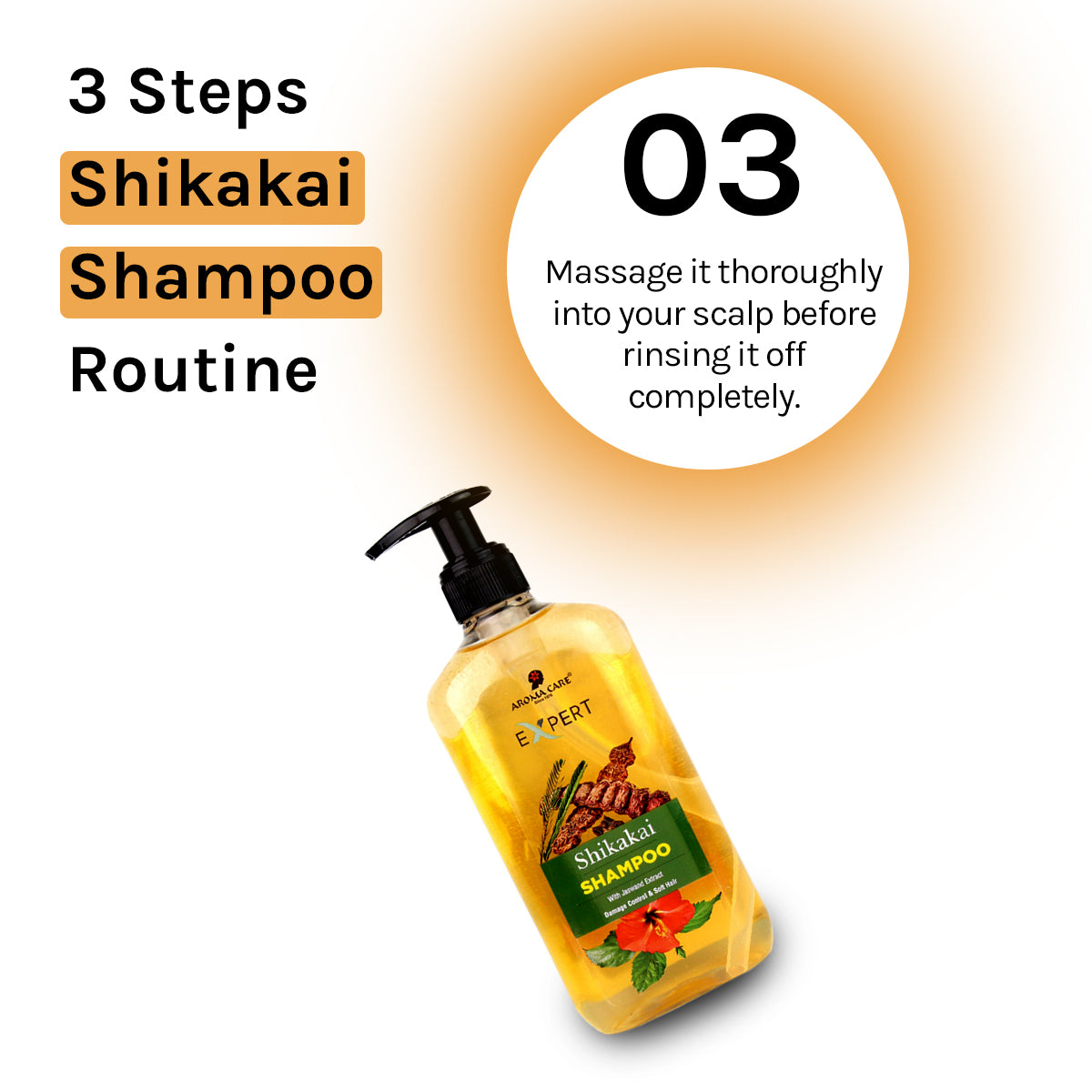Shikakai Shampoo for Hair Fall Control & Hair Growth