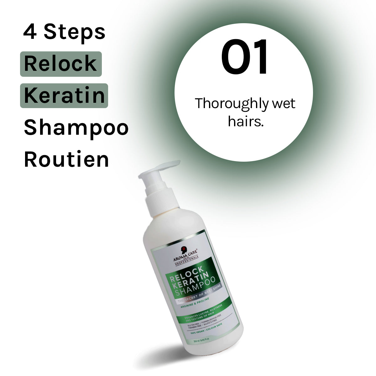 RELOCK KERATIN SHAMPOO (250ml)
