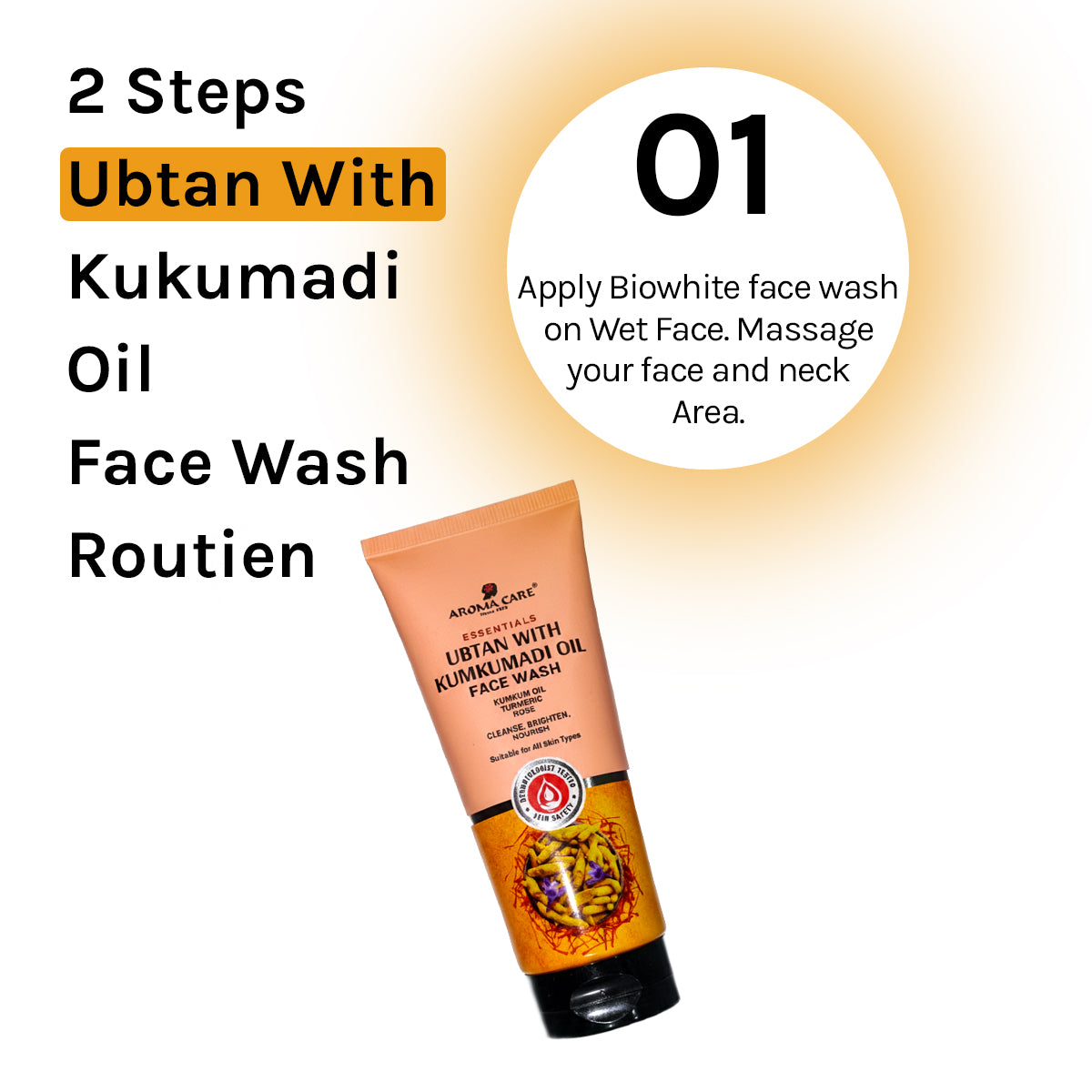 Ubtan With Kumkumadi Oil Face Wash