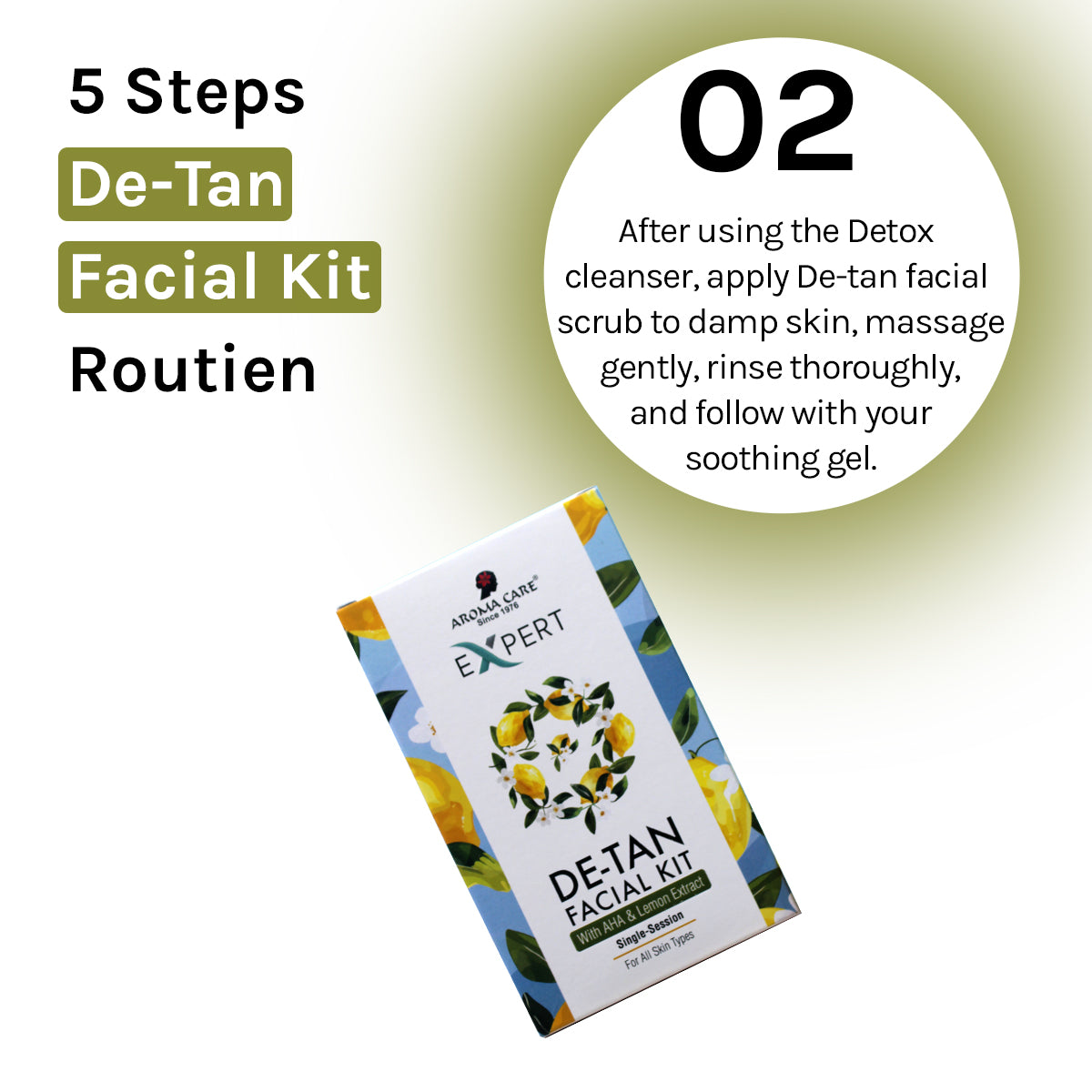 Pro Expert De-Tan Facial Kit