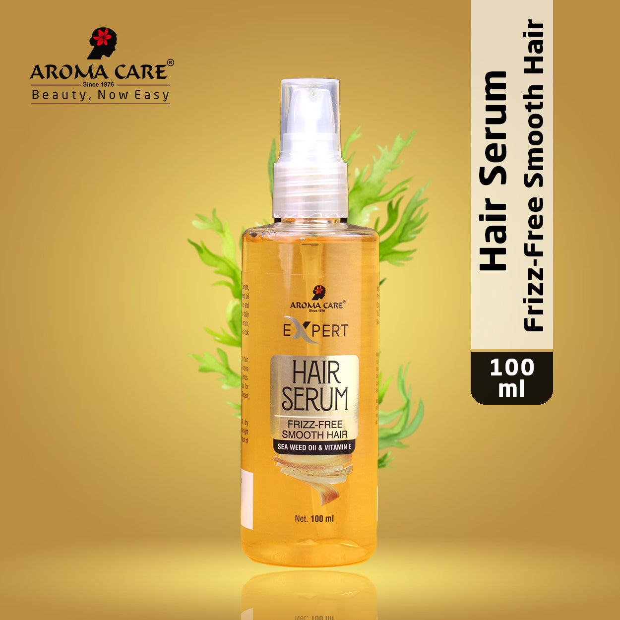 Hair Serum for Frizz Control, Smooth & Shiny Hair