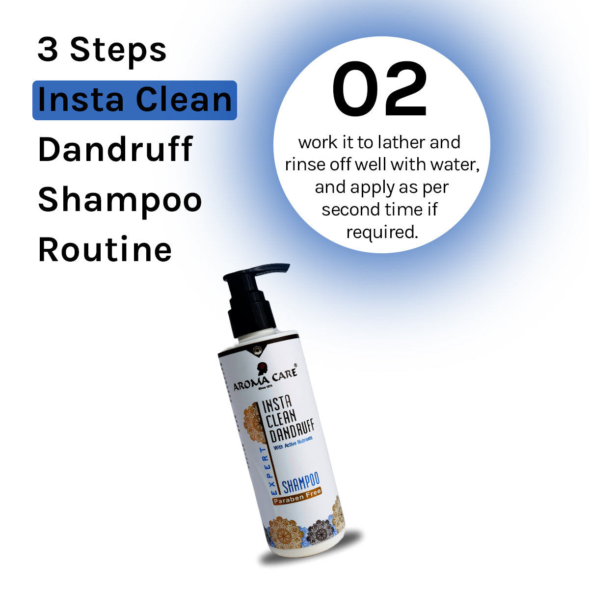 Insta Clean Dandruff Shampoo