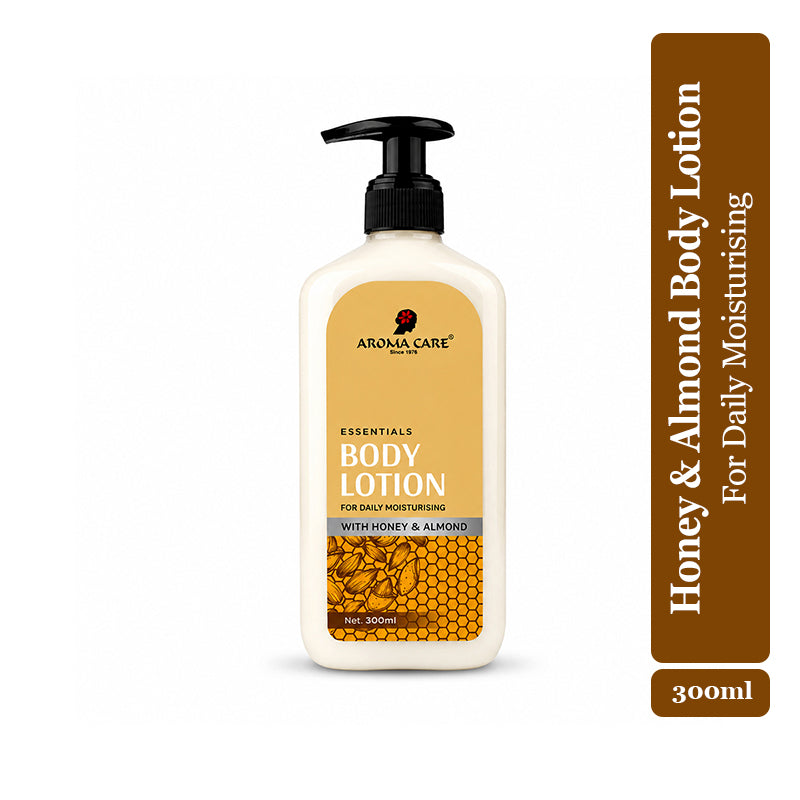 Honey & Almond Body Lotion – Deep Nourishment for Soft & Moisturized Skin 300ml