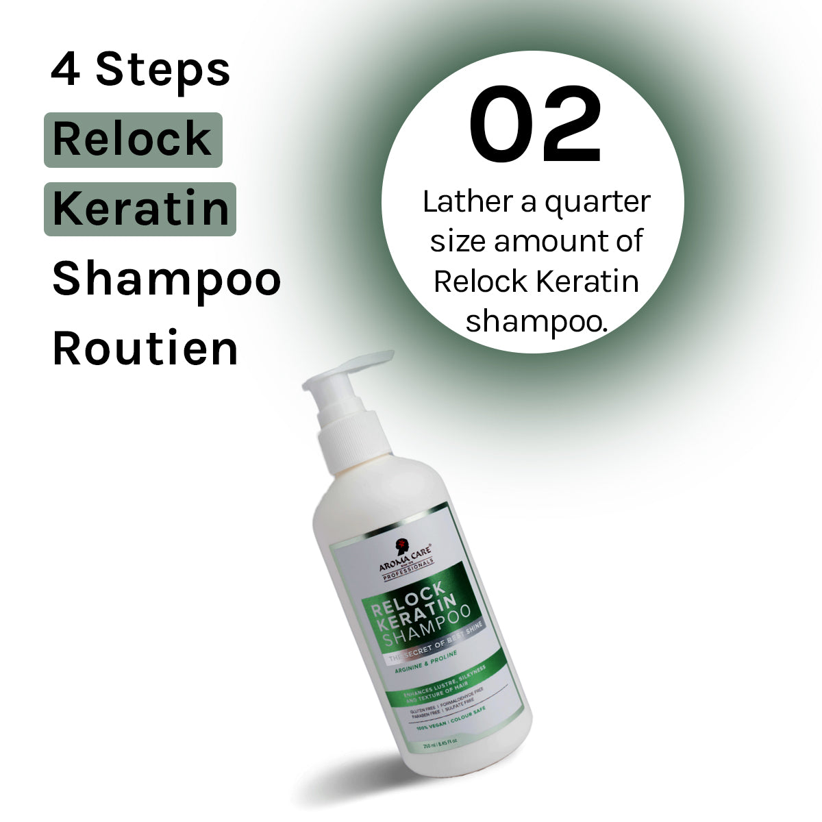 RELOCK KERATIN SHAMPOO (250ml)