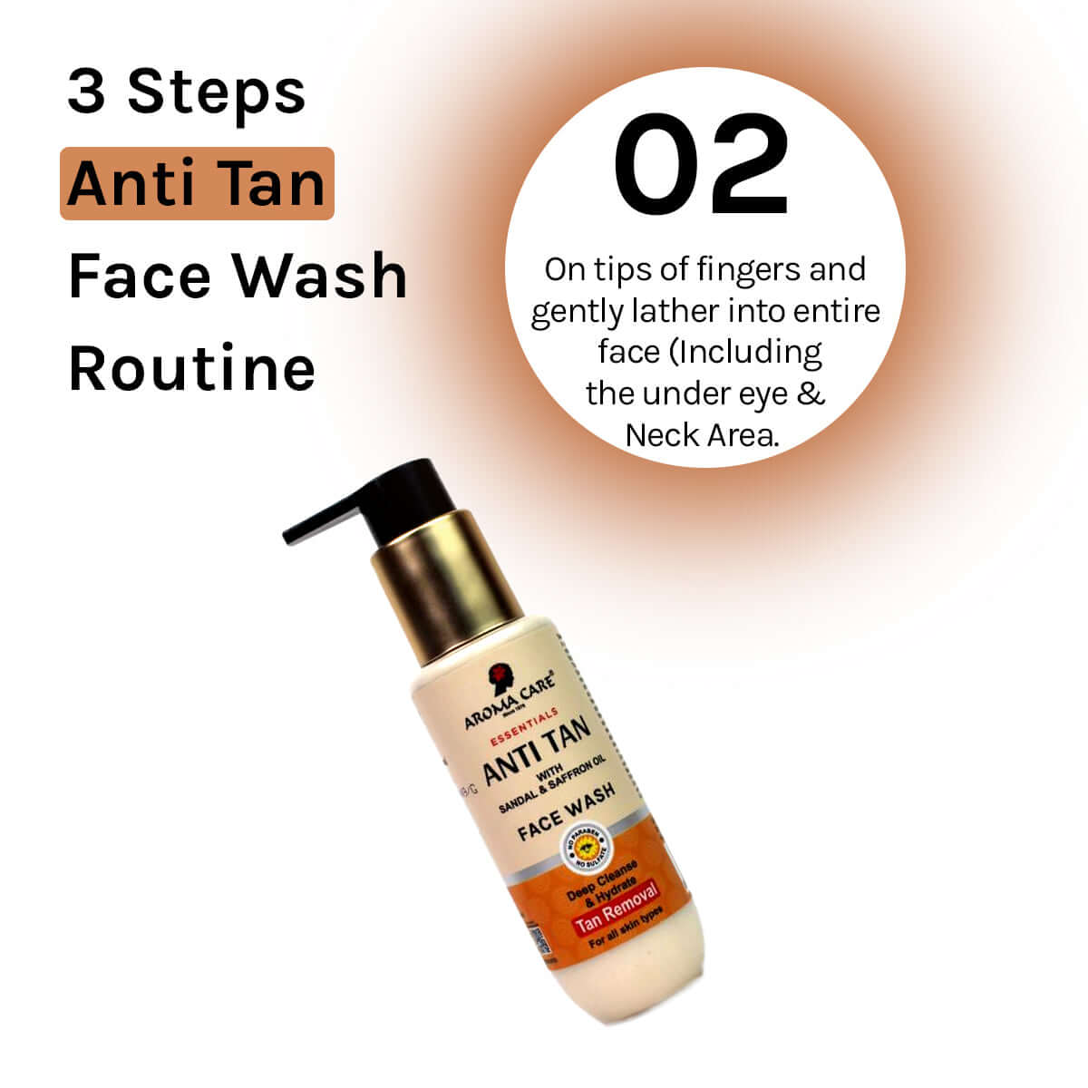 Anti Tan Deep Cleanse & Hydrate Tan Removal Face Wash 100ml