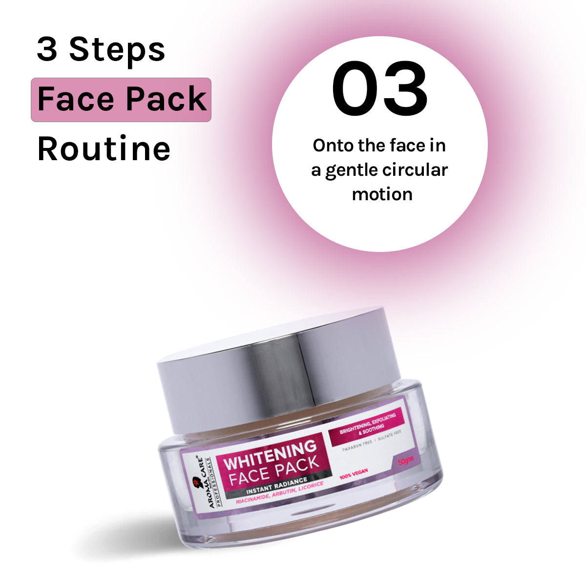 WHITENING FACE PACK 50gm