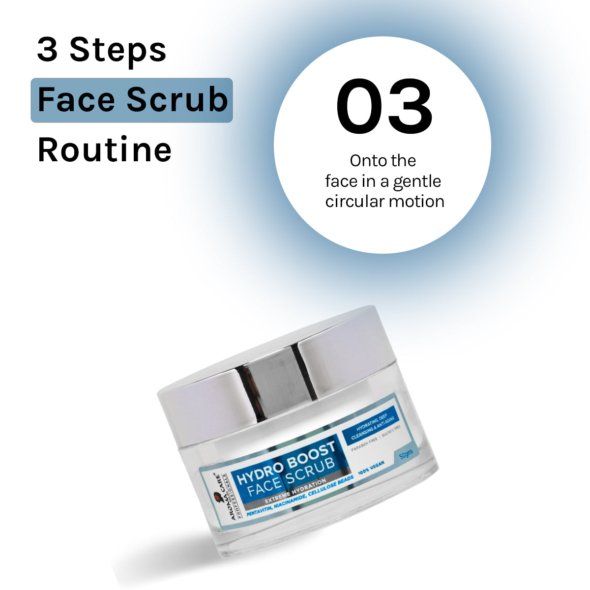 Hydro Boost Face Scrub 50gm