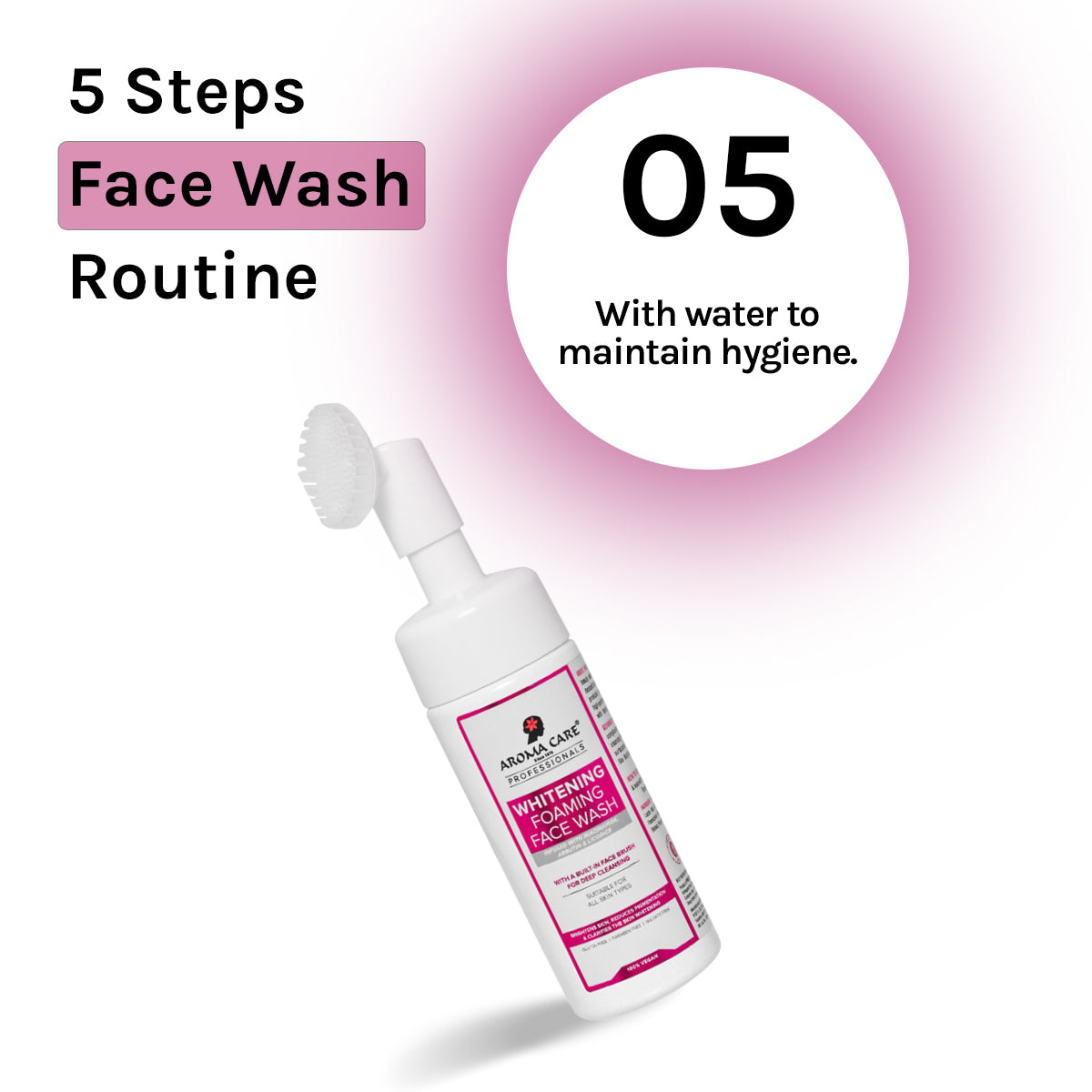 Whitening Foaming Face Wash 150ml