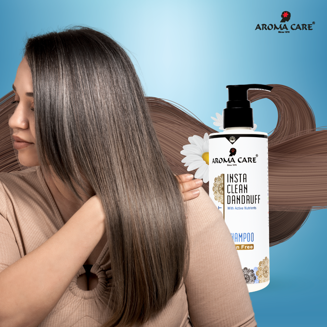Insta Clean Anti-Dandruff Shampoo for Flake-Free, Healthy Scalp