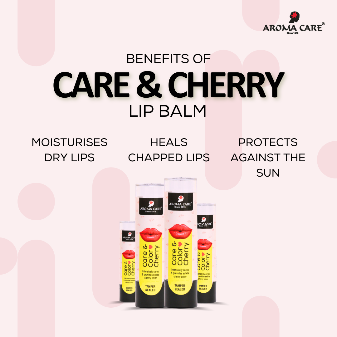 Cherry Color Lip Balm