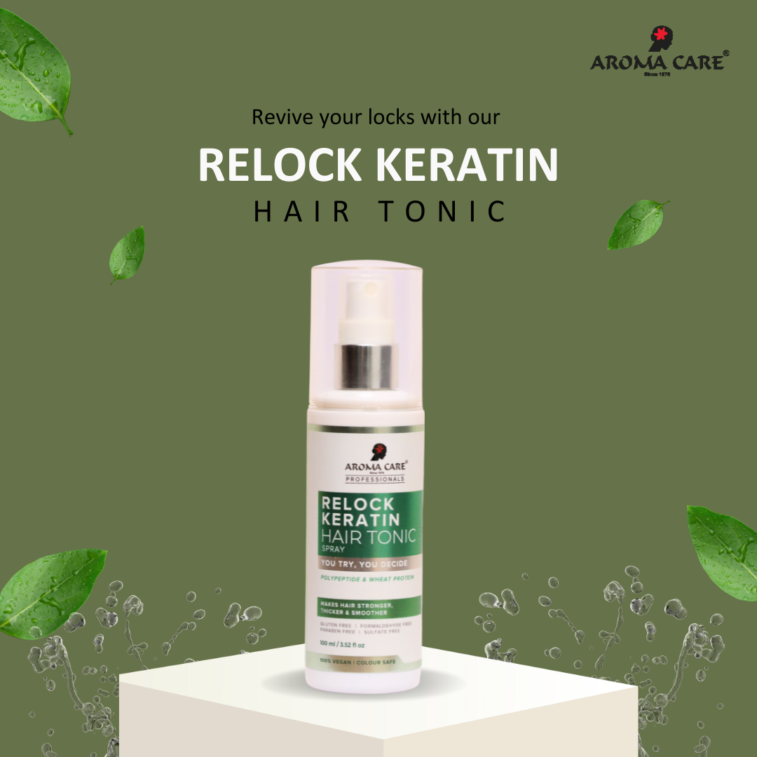 Relock Keratin Hair Tonic Spray with Polypeptide & Wheat Protein 100ml