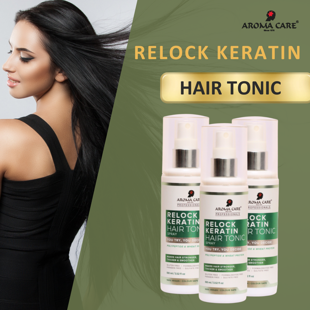 Relock Keratin Hair Tonic Spray with Polypeptide & Wheat Protein 100ml