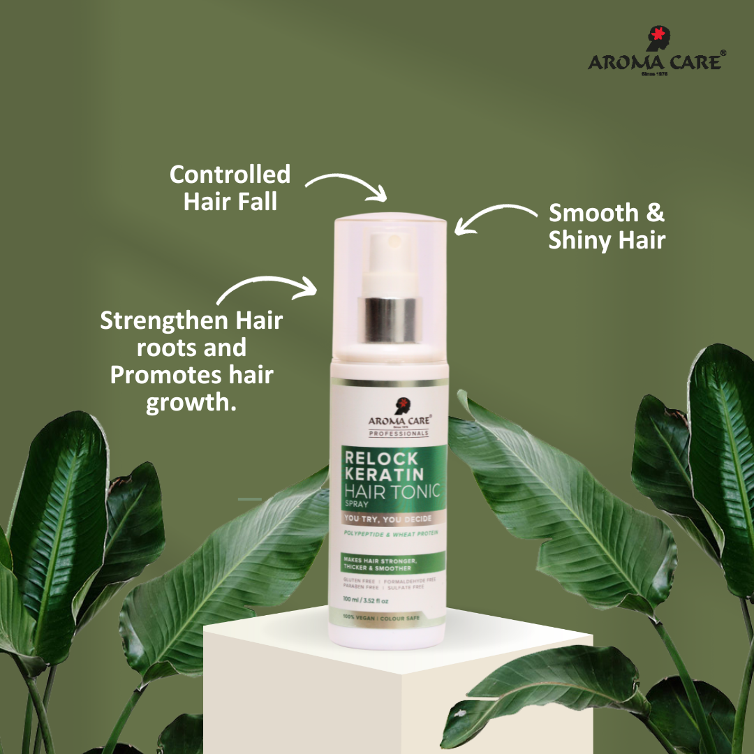 Relock Keratin Hair Tonic Spray with Polypeptide & Wheat Protein 100ml