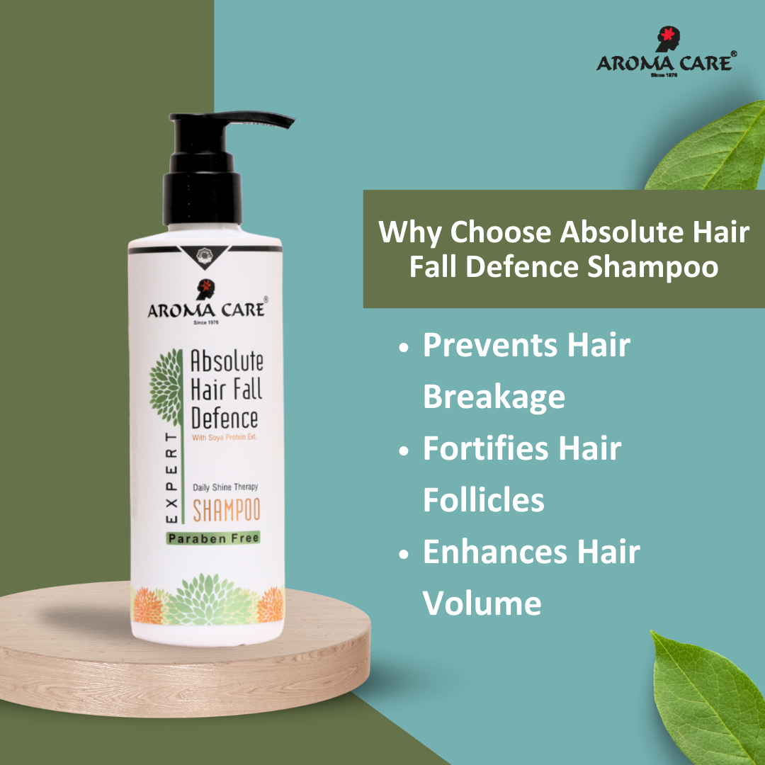 Absolute Hair Fall Defence Shampoo with Protein Oil for Stronger, Fuller Hair