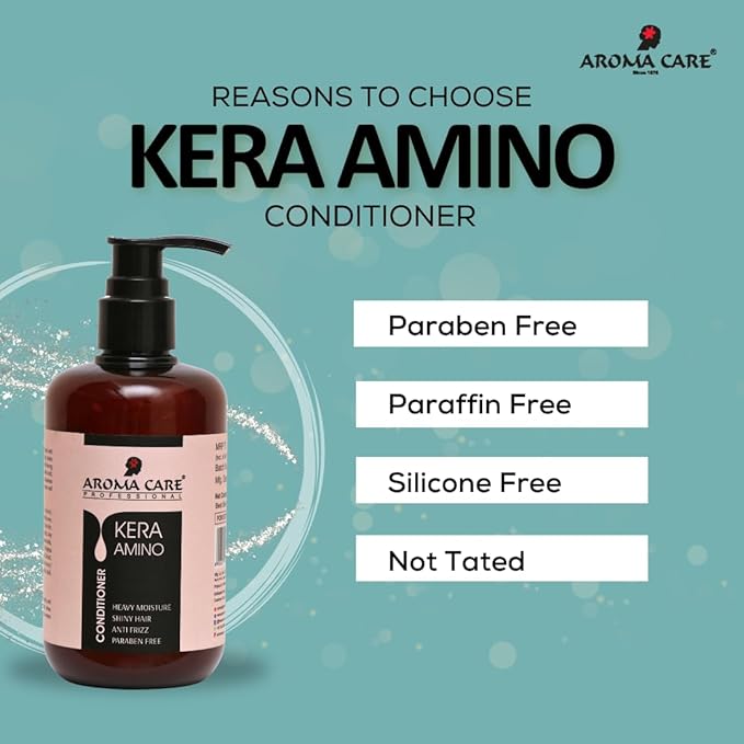 Kera Amino Hair Conditioner for Dry, Frizzy & Damaged Hair