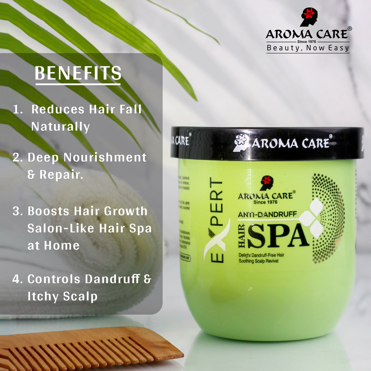 Anti-Dandruff Hair Spa Fights Flakes & Itchy