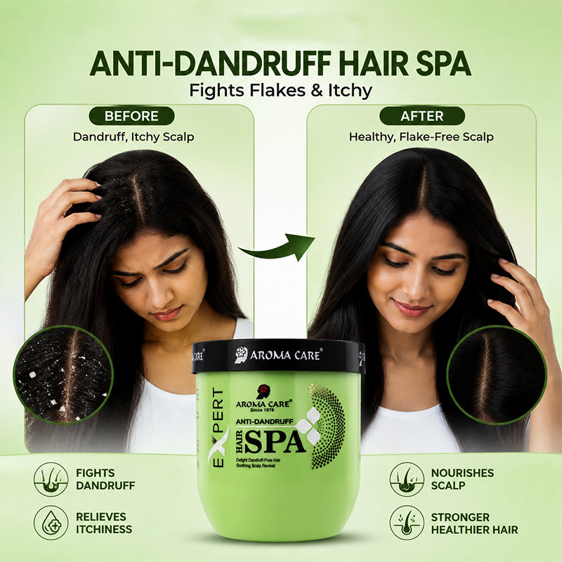 Anti-Dandruff Hair Spa Fights Flakes & Itchy
