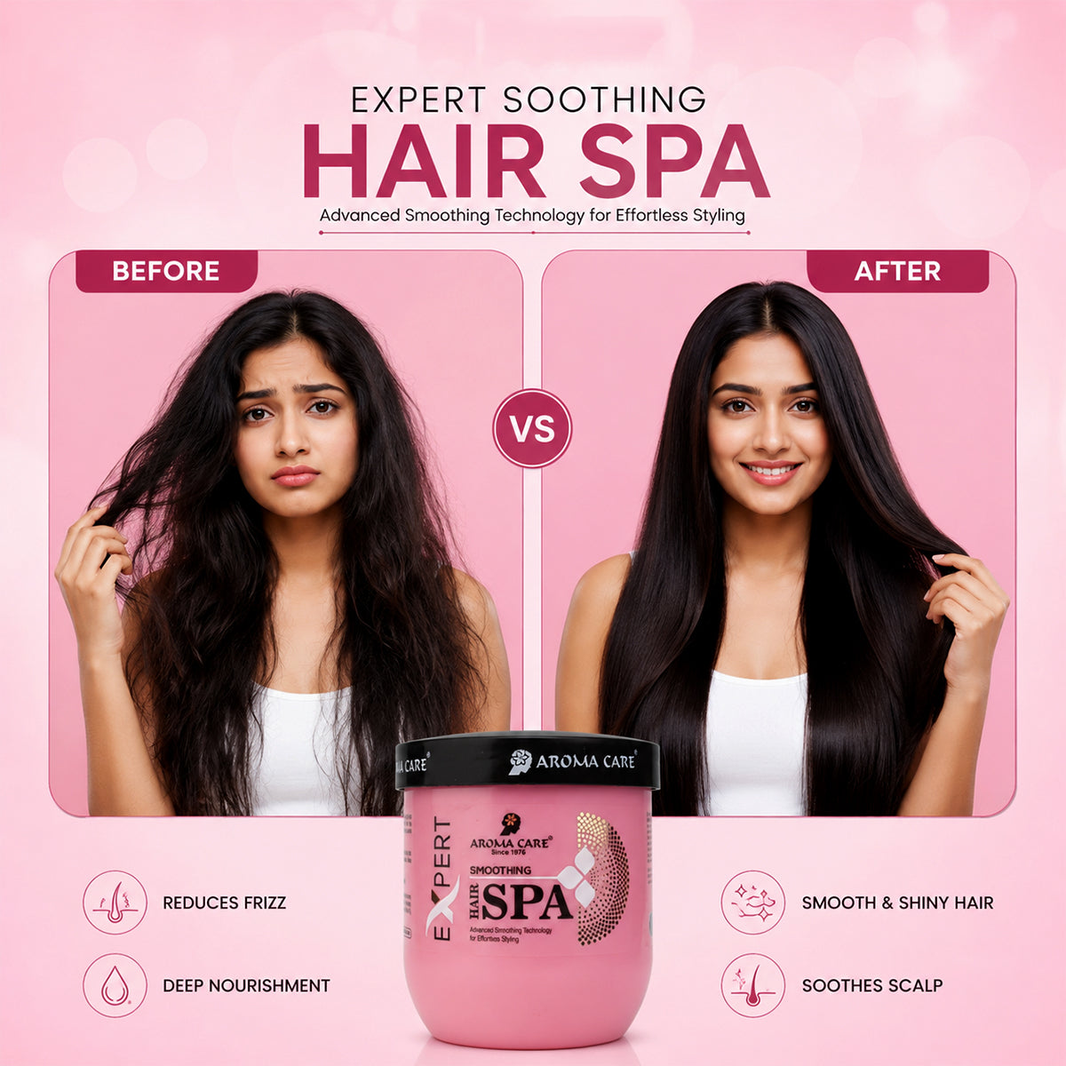 Smoothing Hair Spa Deep Nourishment & Frizz