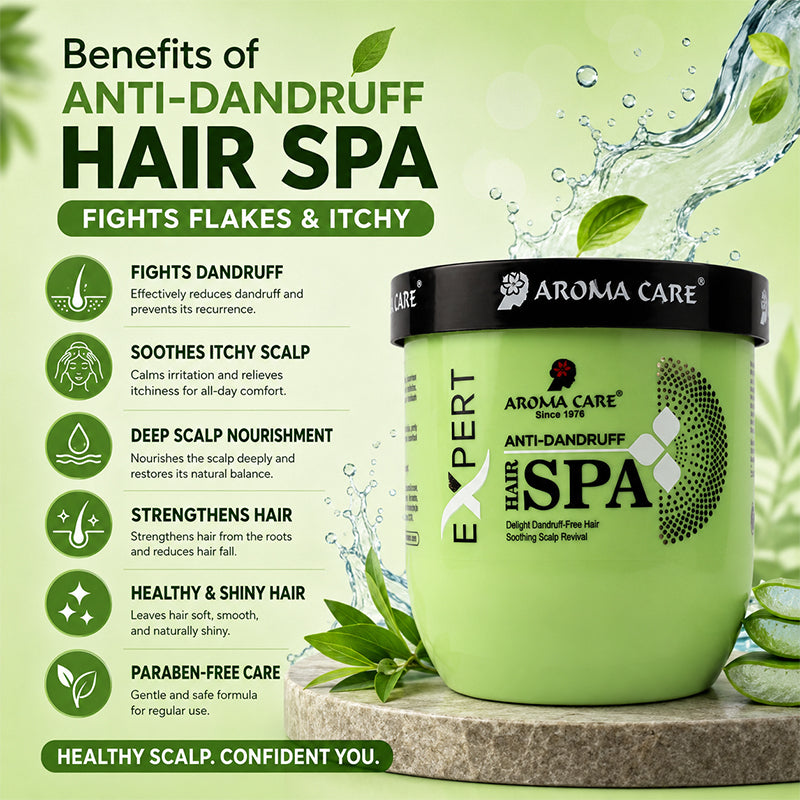 Anti-Dandruff Hair Spa Fights Flakes & Itchy