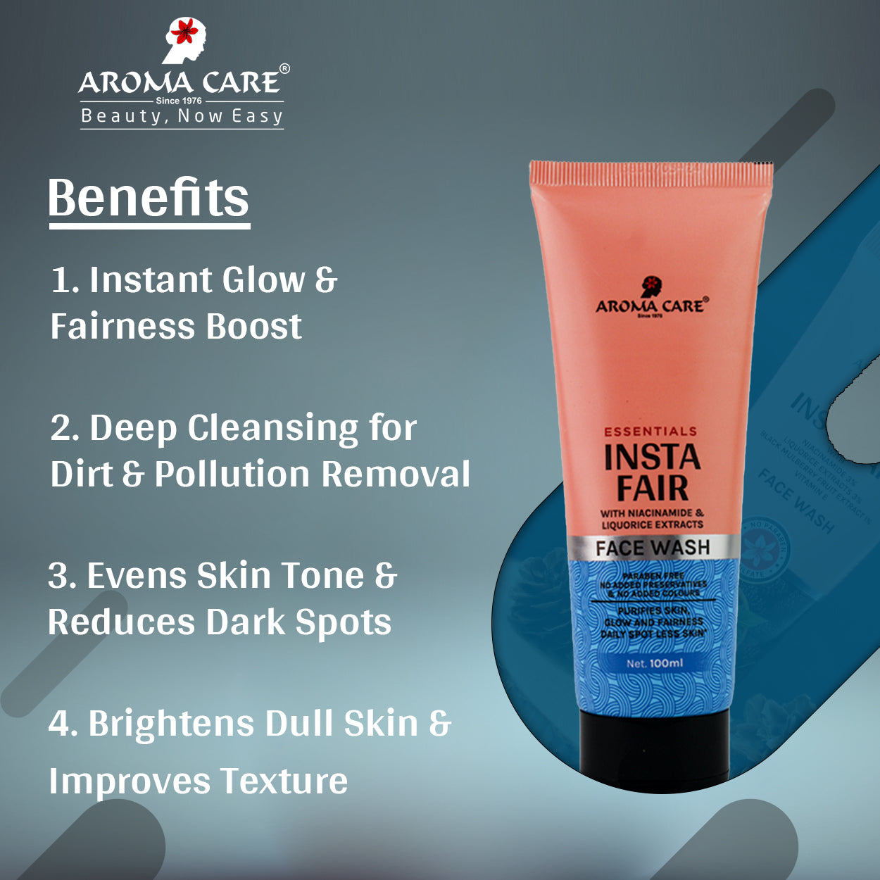 Insta Fair Face Wash 100ml