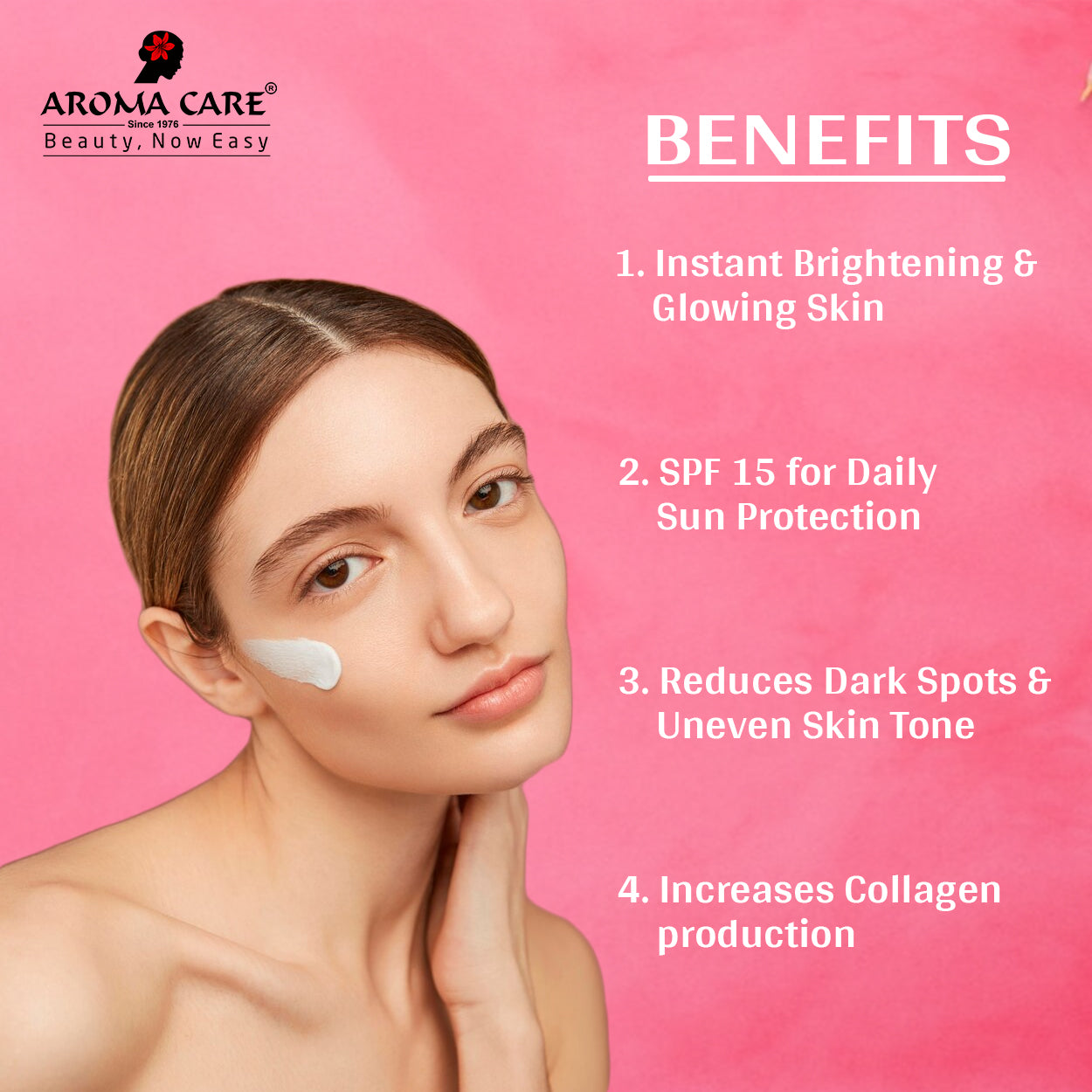 Active White Whitening and Spot Reduction Day Cream