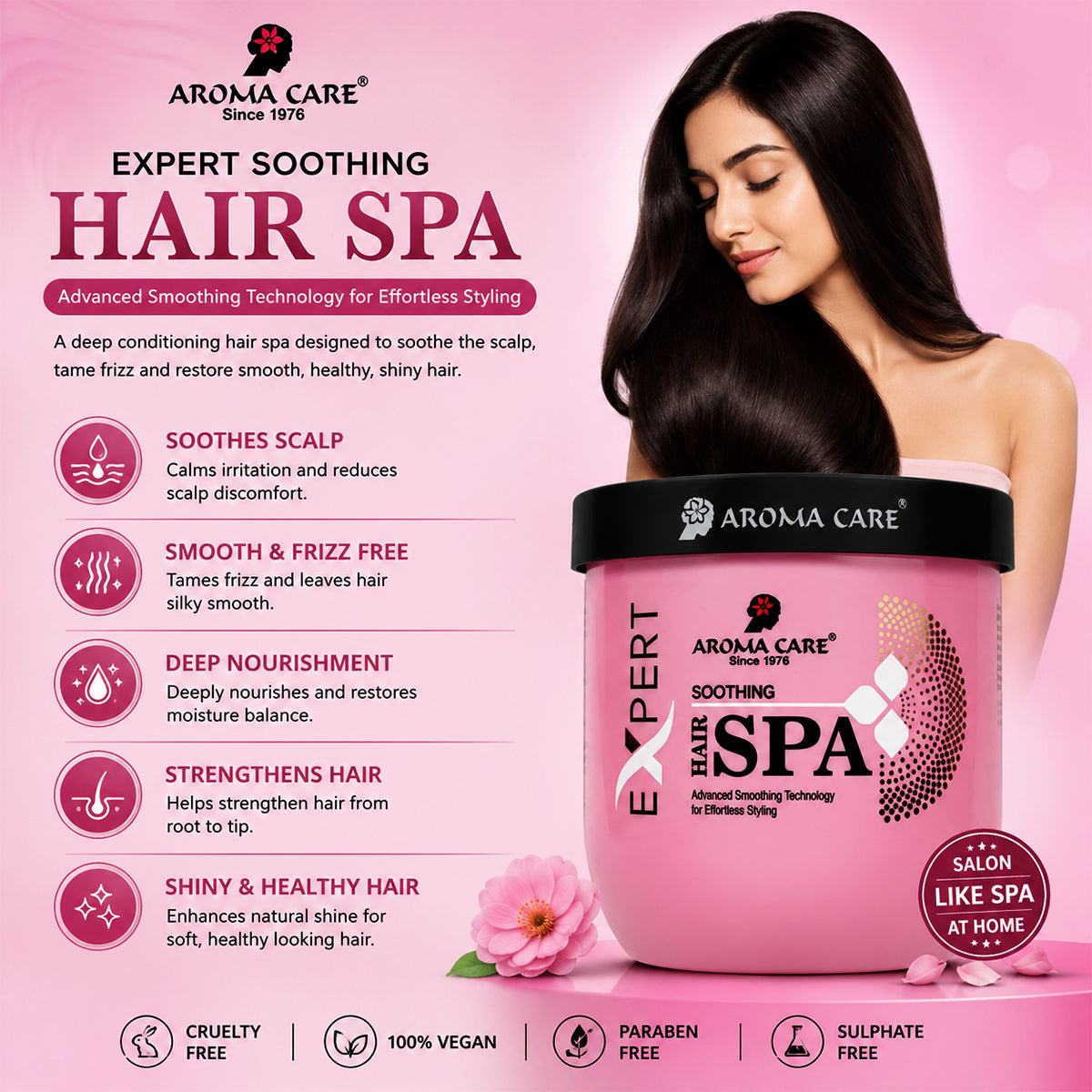 Smoothing Hair Spa Deep Nourishment & Frizz