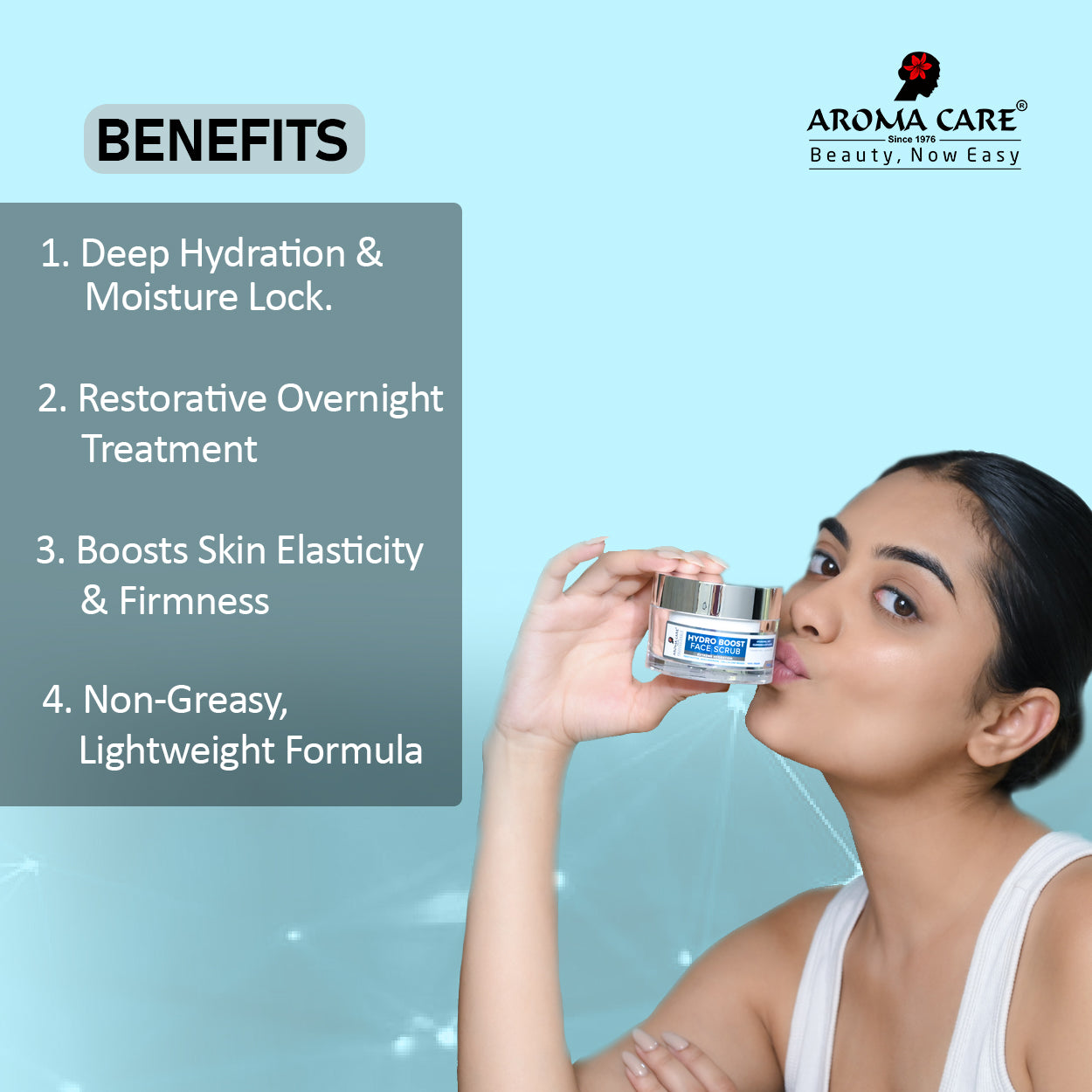 Hydro Boost Face Scrub 50gm