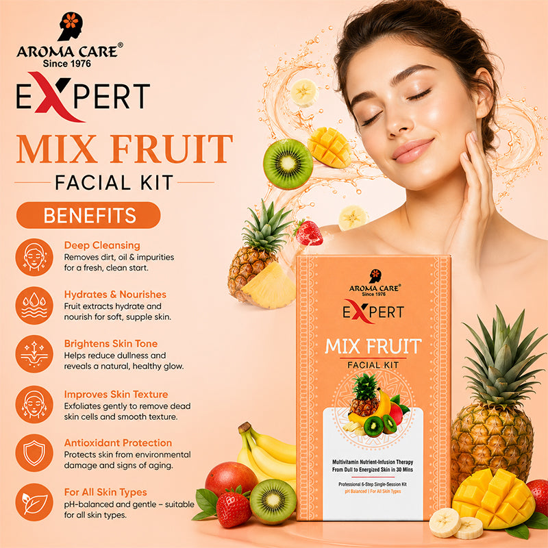 Mix Fruit Facial Kit Multivitamin Nutrient-Infusion Therapy 56gm