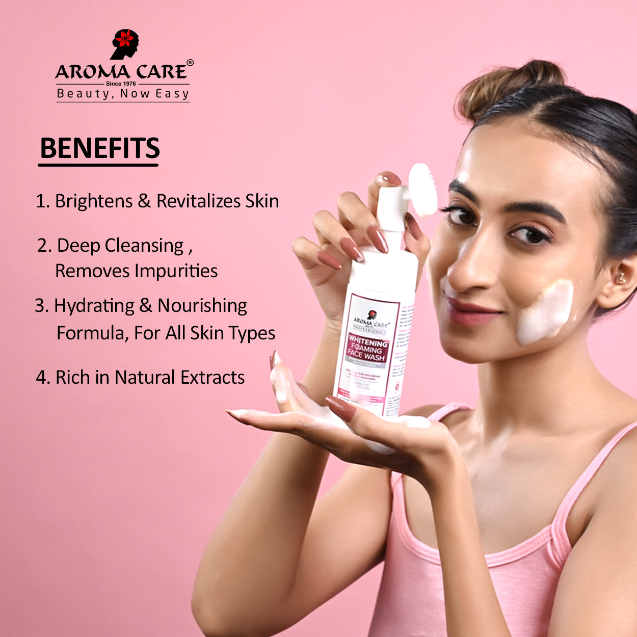 Whitening Foaming Face Wash 150ml