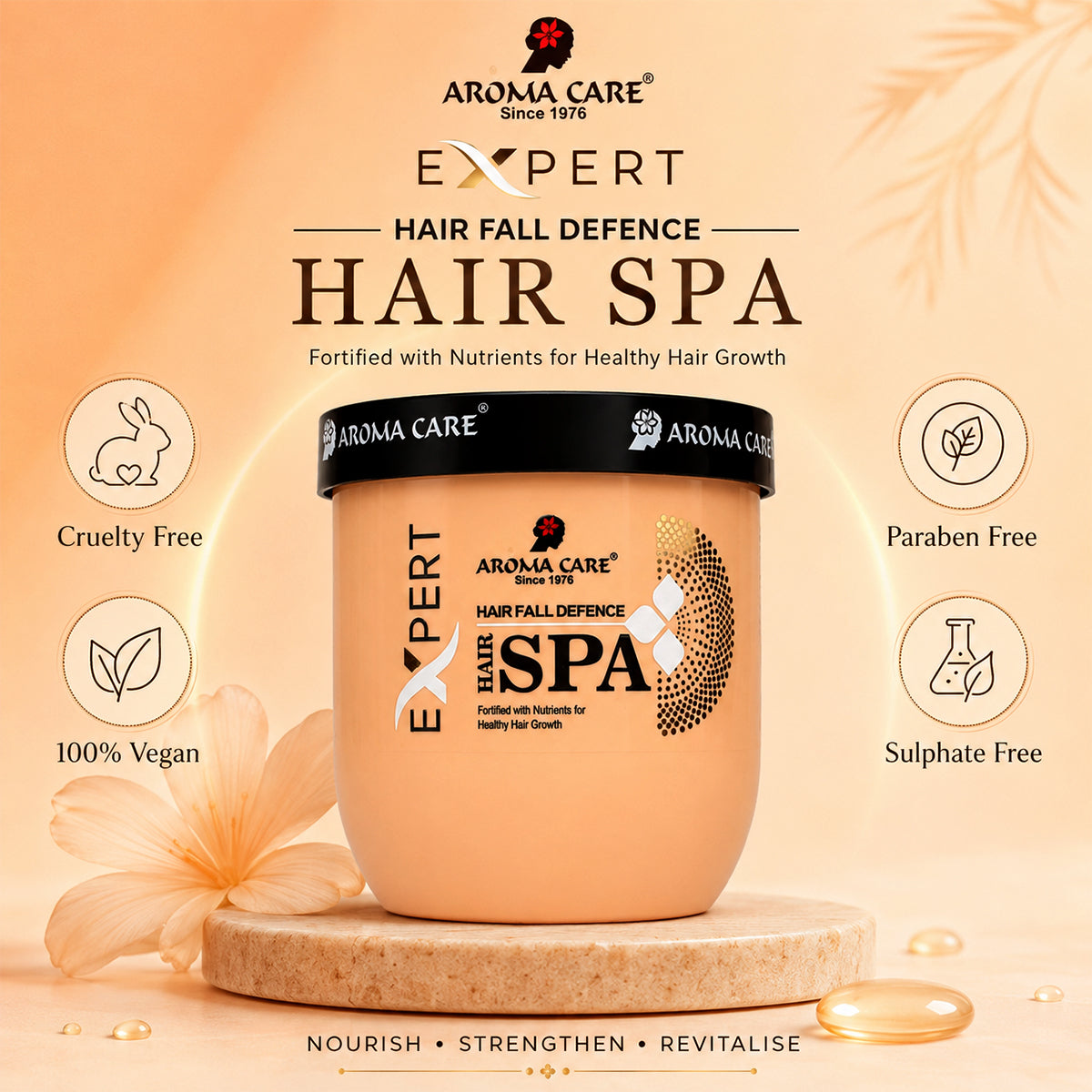 Hair Fall Defence Hair Spa Strengthens Roots
