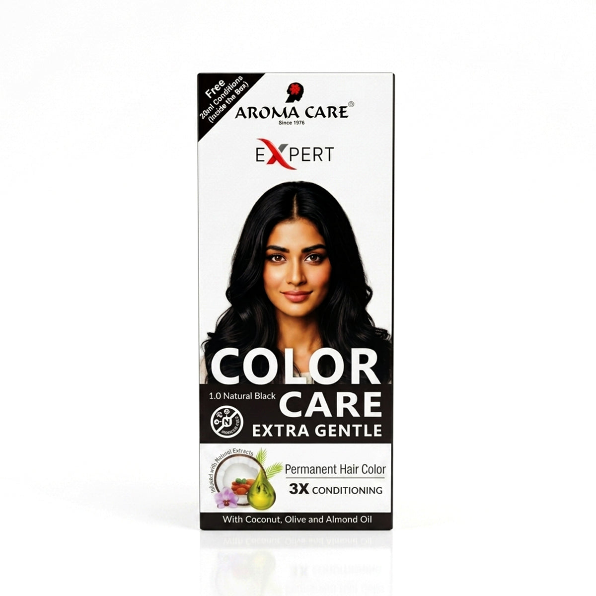 Color Care Extra Gentle 1.0 Natural Black 50ml