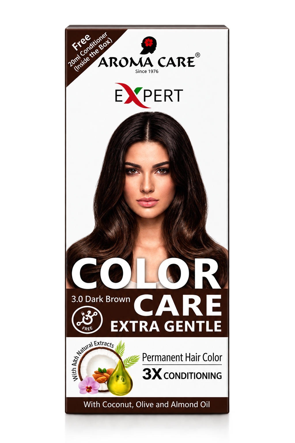 Color Care Extra Gentle 3.0 Dark Brown 50ml