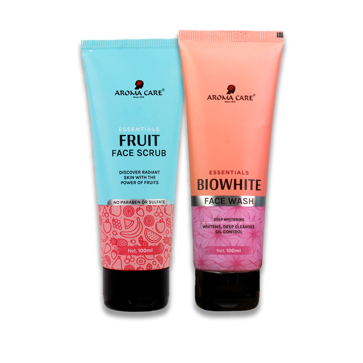 Fruit Face Scrub Party Kit – Face Scrub & Bio White Face Wash for Glowing Skin
