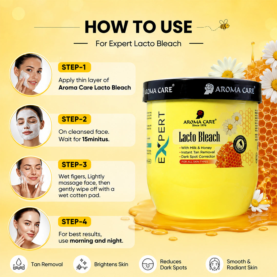 Lacto Bleach Cream for Tan Removal