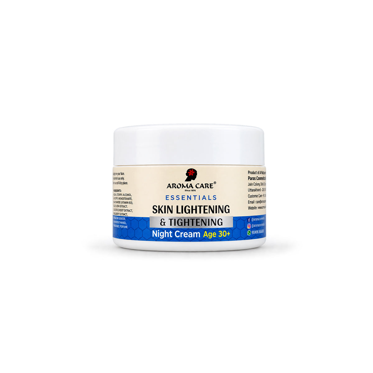 Skin Lightening & Tightening Night Cream 30+ with Anti-Aging & Firming 50gm