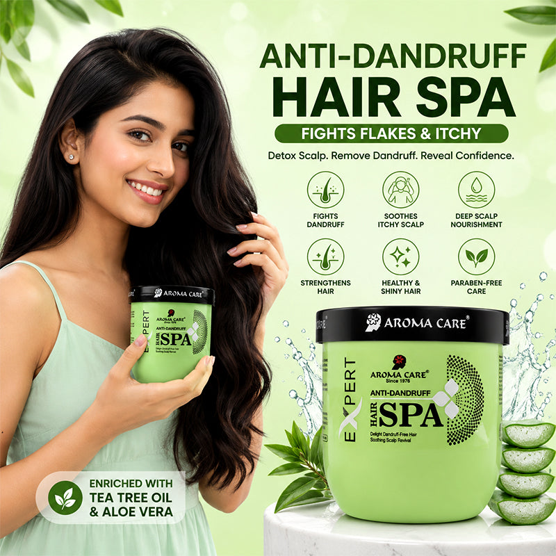Anti-Dandruff Hair Spa Fights Flakes & Itchy