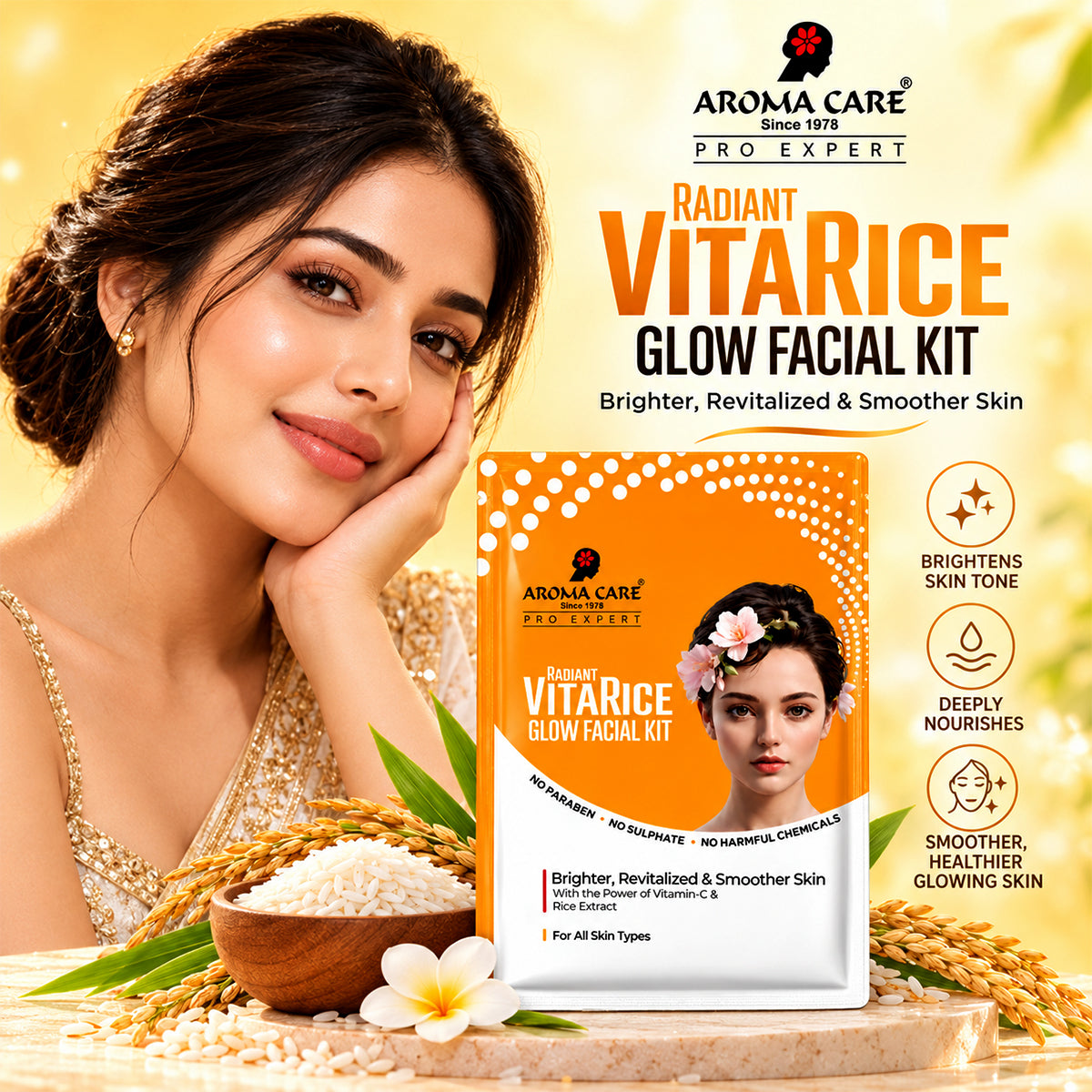 Pro Expert Radiant VitaRice Glow Facial Kit