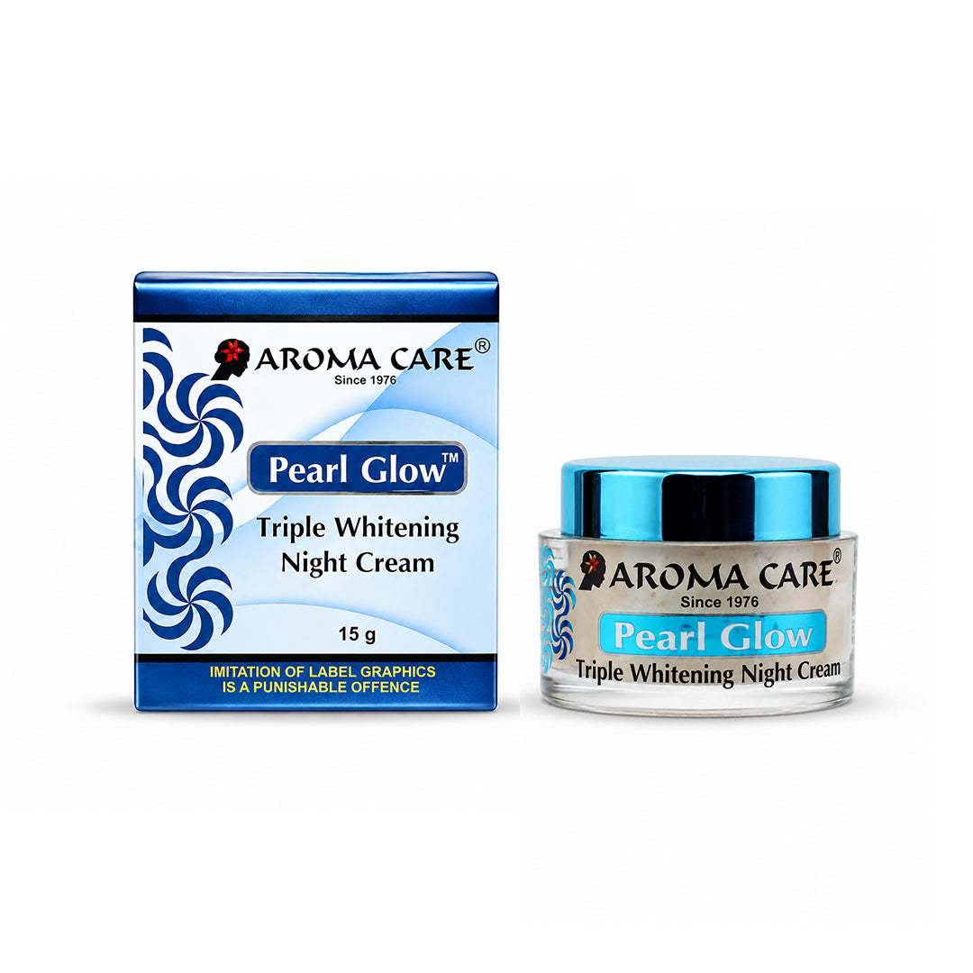 Pearl Glow Triple whitening Night Cream for Skin 15 gm