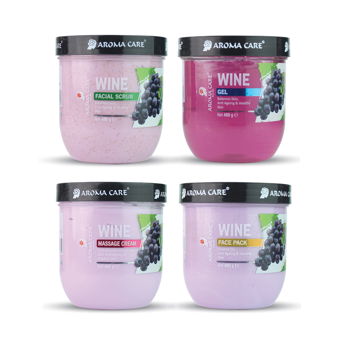 Wine Facial Kit for Radiant & Youthful Skin