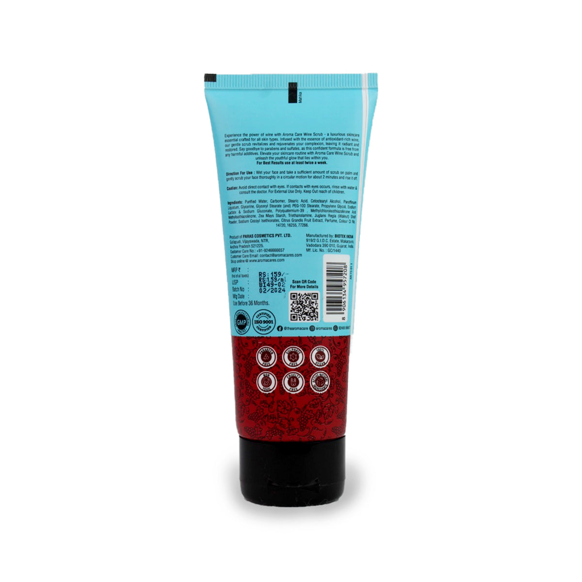 WINE FACE COMBO / WINE MASSAGE CREAM - WINE FACE SCRUB