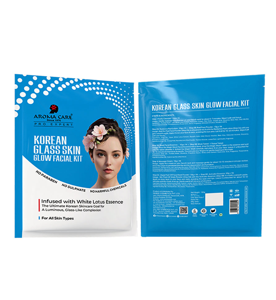 korean glass skin facial