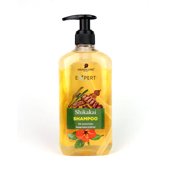 Expert Shikakai Shampoo 320ml for Hair Fall Control & Hair Growth | Enriched with Amla, Reetha & Hibiscus | Gentle Herbal Cleanser for Strong, Healthy Hair | Sulphate-Free