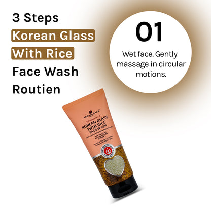 Korean Glass With Rice Face Wash