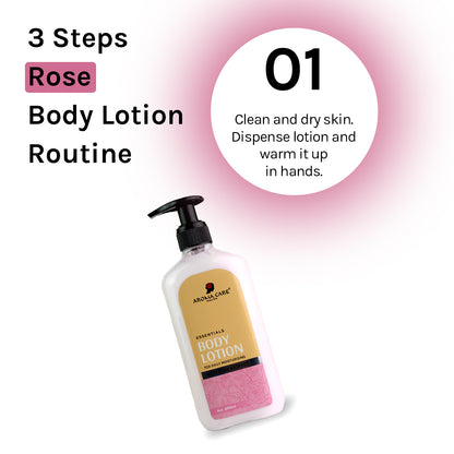 Rose Extract Body Lotion – Deep Moisturizing for Radiant & Fragrant Skin 300ml
