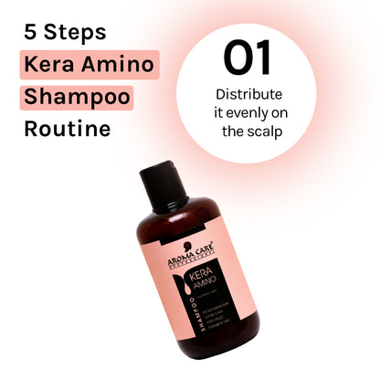 Kera Amino Hair Shampoo for Dry, Damaged & Fizzy Hair