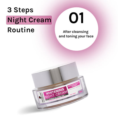 Whitening Night Cream for Glowing Skin