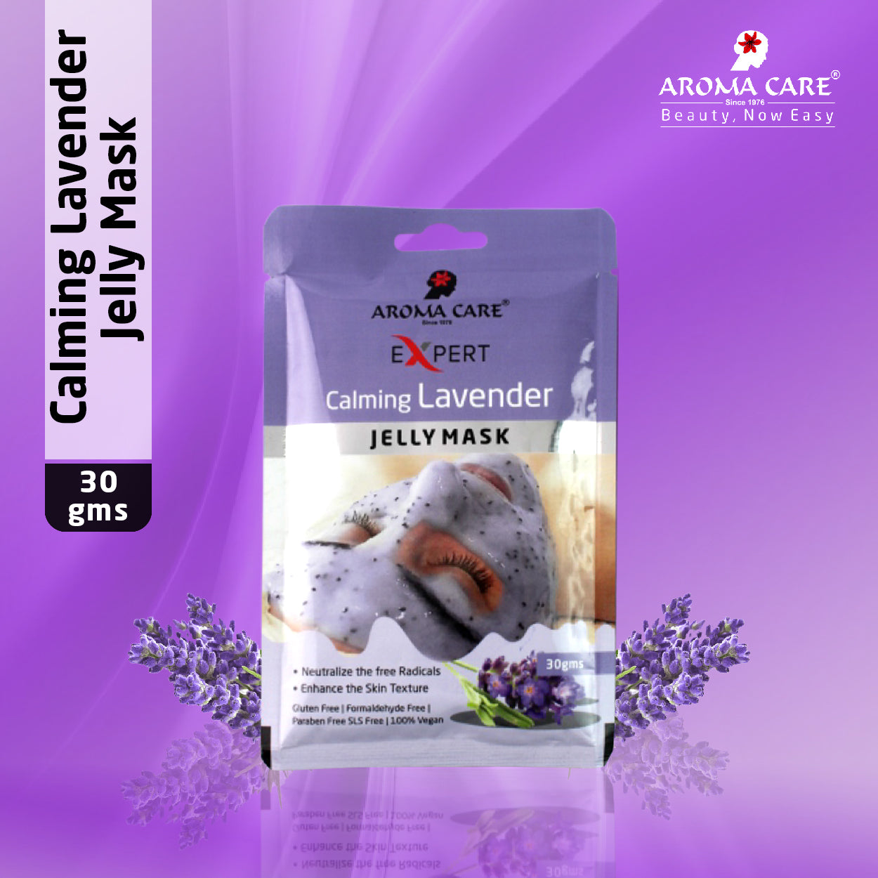 Calming Lavender Jelly Peel-Off Mask | Soothing