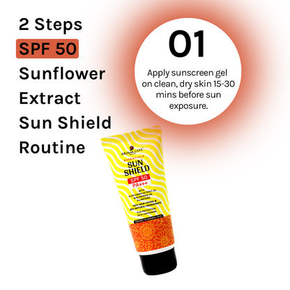 Sun Shield SPF 50 PA+++ With Sunflower Extract, Niacinamide & Allantoine