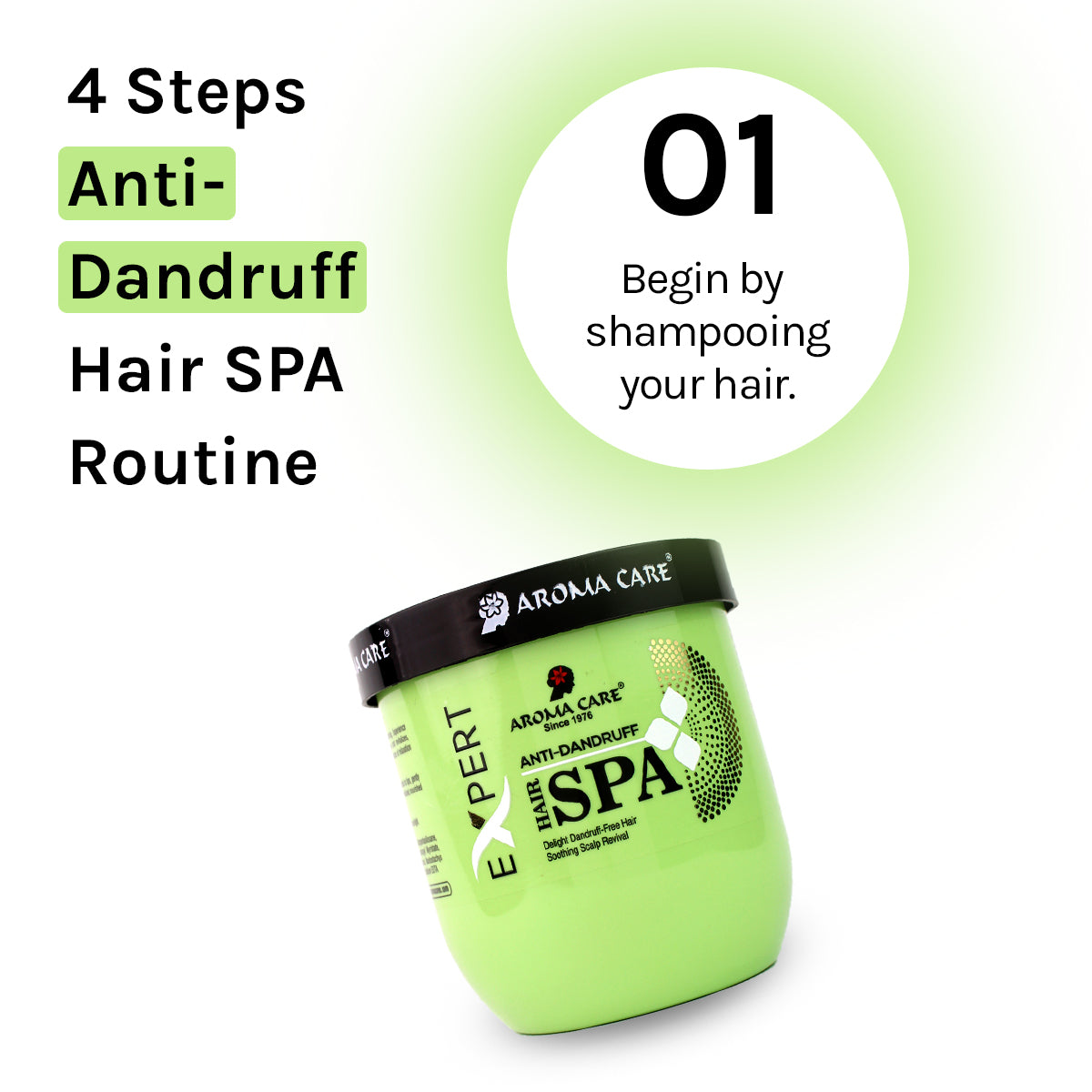 Anti-Dandruff Hair Spa Fights Flakes & Itchy